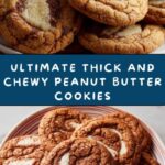 Thick and Chewy Peanut Butter Cookies Recipe