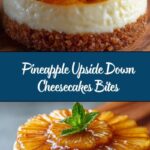 Mini Pineapple Upside Down Cheesecakes Recipe