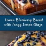 Lemon Blueberry Bread with Lemon Glaze Recipe