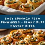 Spinach Feta Pinwheels Recipe