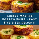 Cheesy Mashed Potato Puffs Recipe