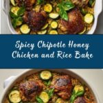 Chipotle Honey Chicken and Rice Bake Recipe