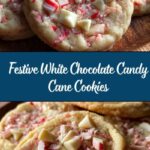 White Chocolate Candy Cane Cookies Recipe