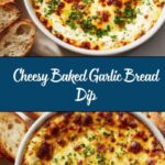 Baked Garlic Bread Dip Recipe