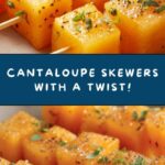 Skewered Cantaloupe Recipe