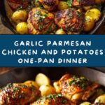 Garlic Parmesan Chicken and Potatoes (One-Pan Dinner) Recipe