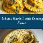 Lobster Ravioli with Creamy Sauce Recipe