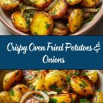 Oven Fried Potatoes & Onions Recipe