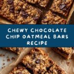 Healthy Chocolate Chip Oatmeal Bars Recipe