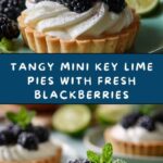 Mini Key Lime Pies with Blackberry Recipe