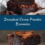 Cocoa Powder Brownies Recipe