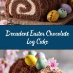 Easter Chocolate Log Cake Recipe