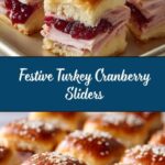 Turkey Cranberry Sliders Recipe