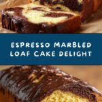 Espresso Marbled Loaf Cake Recipe