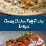 Chicken in Puff Pastry with Mustard Cream Sauce Recipe