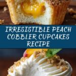 Peach Cobbler Cupcakes Recipe