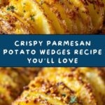Crispy Parmesan Crusted Potato Wedges Recipe