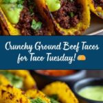 Crispy Ground Beef Tacos Recipe