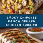 Chipotle Ranch Grilled Chicken Burrito Recipe