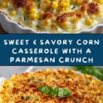 Honey-Glazed Corn Casserole with a Crispy Parmesan Crust Recipe
