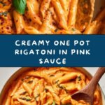 One Pot Rigatoni in Pink Sauce Recipe