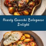 Cozy Gnocchi Bolognese Recipe
