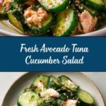 Avocado Tuna Cucumber Salad Recipe