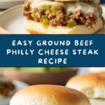 Ground Beef Philly Cheese Steak Recipe