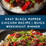 Easy Black Pepper Chicken Recipe