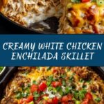 White Chicken Enchilada Skillet Recipe