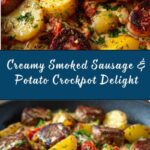 Creamy Smoked Sausage & Potato Crockpot Dinner Recipe