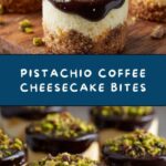 Mini Pistachio and Coffee Cheesecakes Recipe