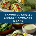 Grilled Chicken Wraps with Avocado Recipe