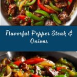 Sizzling Pepper Steak with Onions Recipe