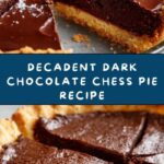 Dark Chocolate Chess Pie Recipe