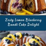 Lemon Blueberry Bundt Cake Recipe