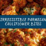 Crispy Parmesan Cauliflower Bites Recipe