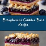 Triple Berry Cobbler Bars Recipe