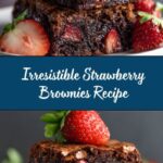 Strawberry Brownies Recipe