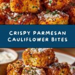 Parmesan Cauliflower Bites Recipe
