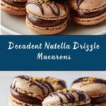 Nutella Drizzle Macarons Recipe
