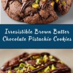 Brown Butter Chocolate Pistachio Cookies Recipe