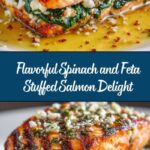 Spinach and Feta Stuffed Salmon Recipe