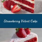 Strawberry Velvet Cake Recipe