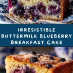 Buttermilk Blueberry Breakfast Cake Recipe