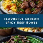 Korean Spicy Beef Bowls Recipe