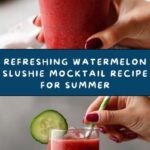 Watermelon Slushie Mocktail Recipe
