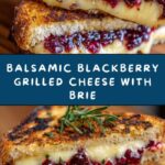 Balsamic Blackberry Bliss Grilled Cheese Recipe
