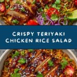 Teriyaki Chicken Crispy Rice Salad Recipe