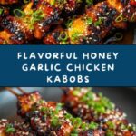 Honey Garlic Asian Chicken Kabobs Recipe